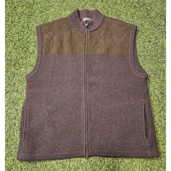 Woolrich Brown and Tan Vest - Picture 1 of 7